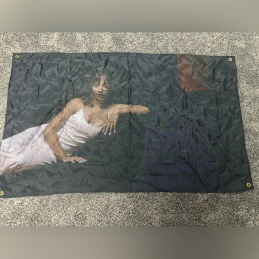 Artistic tapestry with Woman Print